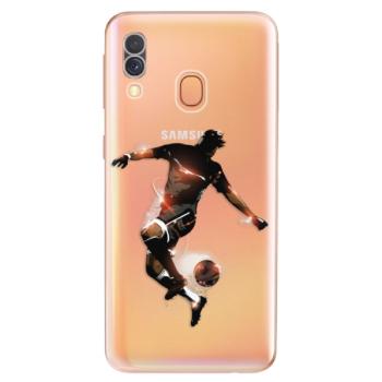 Odolné silikonové pouzdro iSaprio - Fotball 01 - Samsung Galaxy A40