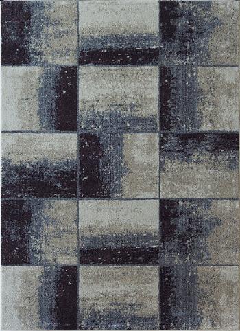 Berfin Dywany Kusový koberec Pescara Nowy 1002 Lila - 120x180 cm Šedá