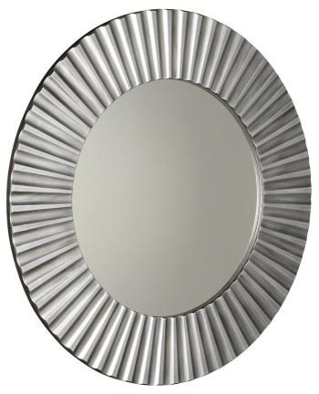 SAPHO PRIDE kulaté zrcadlo v rámu, pr.90cm, stříbrná PD902