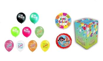 Helium na plnění balonků + narozeninové balónky - 420 l - BALLONPUB