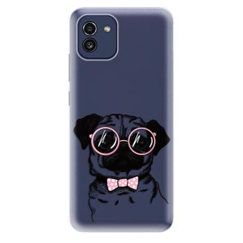 Odolné silikonové pouzdro iSaprio - The Pug - Samsung Galaxy A03