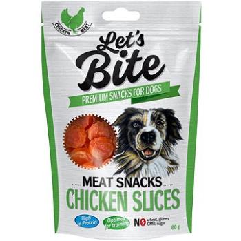 Let’s Bite Meat Snacks Chicken & Pork Slices with Cranberries 80 g (8595602556342)