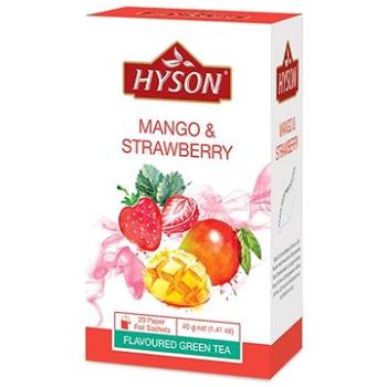 Hyson Mango & Strawberry, zelený čaj (20 sáčků) (H013014)