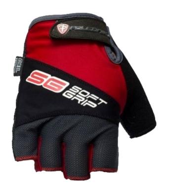 rukavice Poledník SOFT GRIP červené Velikost: XL