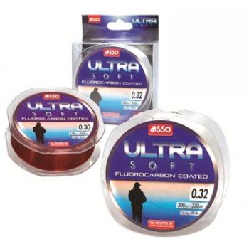 Asso vlasec ultra soft hnědá/měděná 300 m - průměr 20 mm