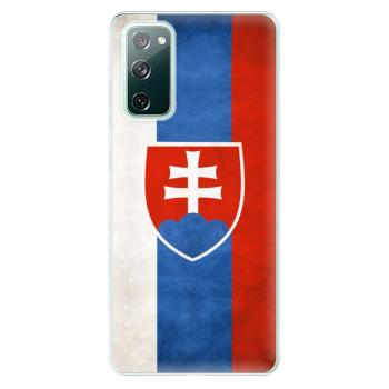 Odolné silikonové pouzdro iSaprio - Slovakia Flag - Samsung Galaxy S20 FE