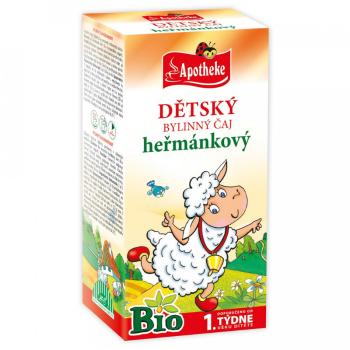 Apotheke BIO Dětský čaj heřmánkový nálevové sáčky 20x1 g