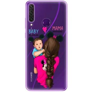 iSaprio Mama Mouse Brunette and Boy pro Huawei Y6p (mmbruboy-TPU3_Y6p)