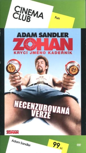 Zohan - Krycí jméno Kadeřník (DVD) - edice Cinema Club