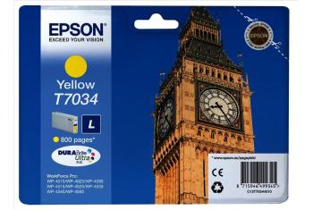 Epson T70344010 žlutá (yellow) originální cartridge