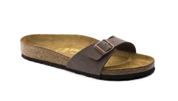 Birkenstock Madrid BF-Nubuck Mocha Regular Fit hnědé 40091