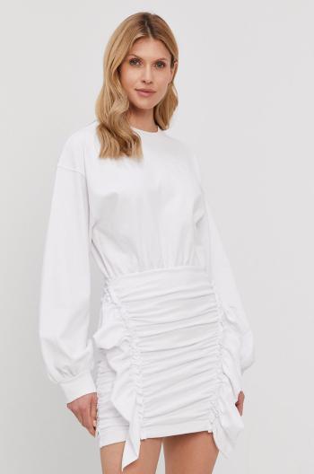 Šaty Miss Sixty bílá barva, mini, přiléhavé
