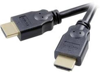 HDMI kabel SpeaKa Professional [1x HDMI zástrčka - 1x HDMI zástrčka] černá 1.50 m