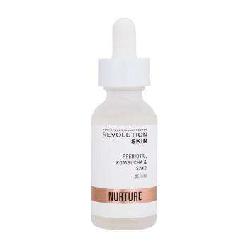 Revolution Skincare Nurture Prebiotic Kombucha & Sake Serum 30 ml pleťové sérum W poškozená krabička na rozjasnění pleti; na dehydratovanou pleť