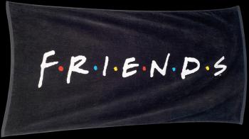 Osuška Přátelé logo, 75x150 cm