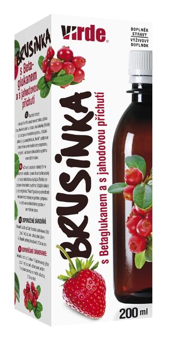 Virde Brusinka sirup 200 ml