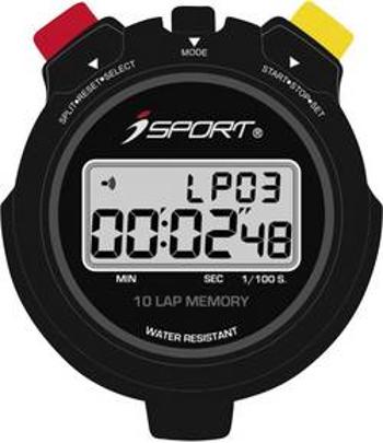 Digitální stopky iSport JG021 Pro, černá