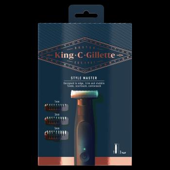 Gillette King C. Gillette Style Master Pánský bezdrátový zastřihovač vousů s 4D hlavicí