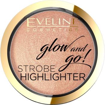 Eveline Cosmetics Glow & Go rozjasňující pudr odstín 02 Gentle Gold 8,5 g