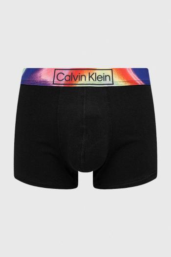 Boxerky Calvin Klein Underwear pánské, černá barva