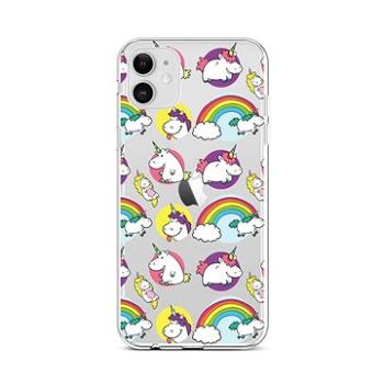 TopQ iPhone 12 silikon Chunky Unicorns 55315 (Sun-55315)