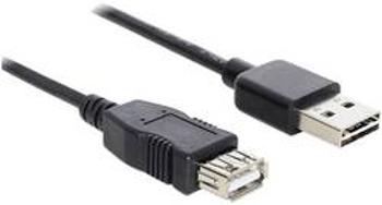 USB 2.0 kabel Delock 83372, 3.00 m, černá
