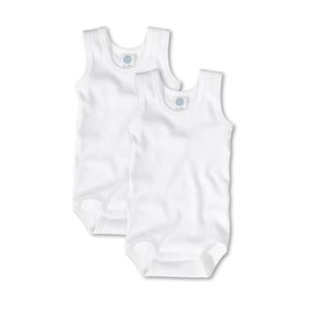 SANETTA Baby Body weiß -Doppelpack-