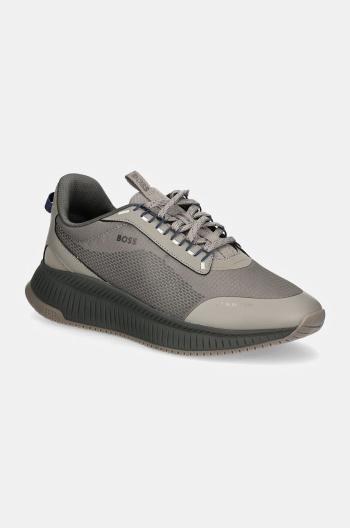 Sneakers boty BOSS TTNM EVO šedá barva, 50529544