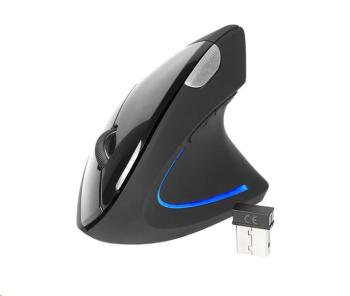 TRACER myš Flipper RF Nano USB, vertikální, bezdrátová, černá