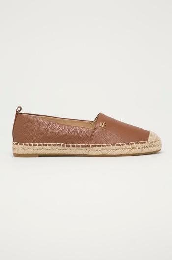 Lauren Ralph Lauren - Kožené espadrilky