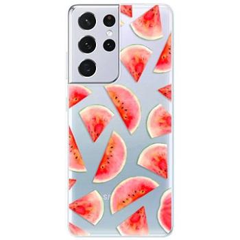 iSaprio Melon Pattern 02 pro Samsung Galaxy S21 Ultra (mel02-TPU3-S21u)