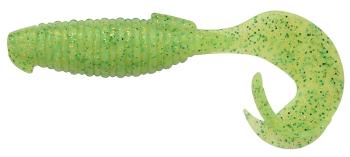 Keitech gumová nástraha flapper grub lime chartreuse - 4" 10,2 cm 6,5 g 7 ks