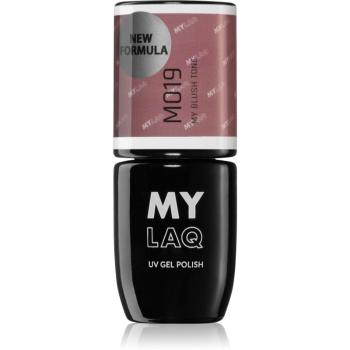 MYLAQ UV Gel Polish gelový lak na nehty odstín My Blush Tone 5 ml