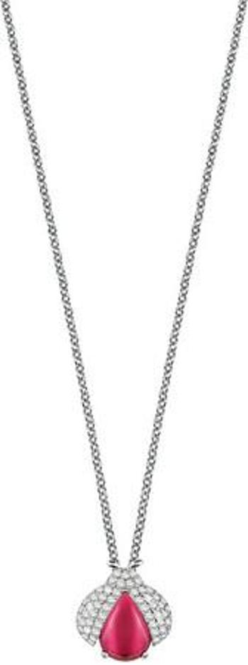 Morellato Stříbrný náhrdelník s beruškou Tesori SAIW37 (řetízek, přívěsek)
