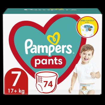 Pampers Plenkové Kalhotky Pants Velikost 7 X, 17kg+ 74 ks