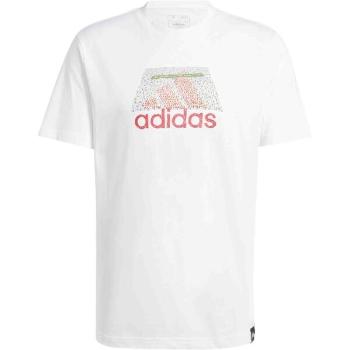 adidas CODES TEE Pánské tričko, bílá, velikost