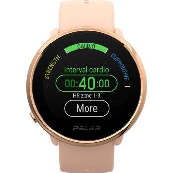 POLAR IGNITE Multisportovní hodinky s GPS a záznamem tepové frekvence, růžová, velikost