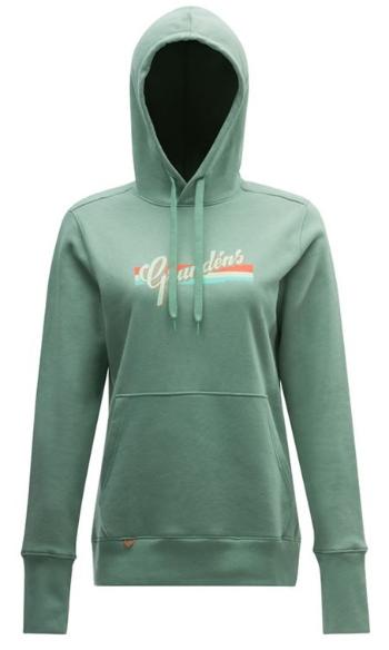 Grundéns mikina women's script hoodie green bay - s