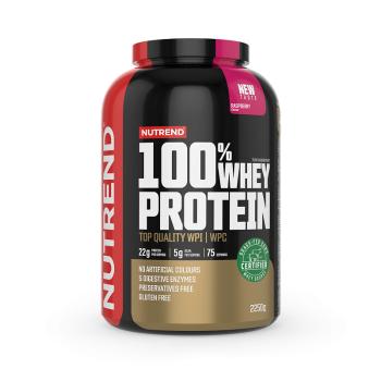 Nutrend 100% Whey Protein 2250 g raspberry (NOVÝ OBAL)