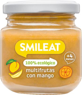 SMILEAT Organic příkrm multivitamín s mangem 130 g, 4m+