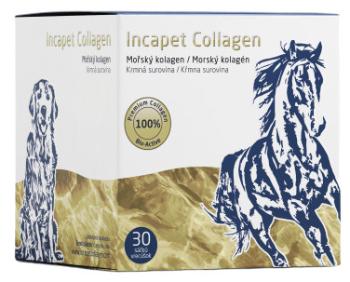 Incapet Collagen Hydrolyzovaný kolagen pro psy, koně, sáčky 30 ks