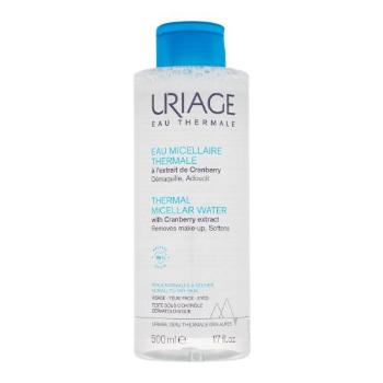 Uriage Eau Thermale Thermal Micellar Water Cranberry Extract 500 ml micelární voda unisex na suchou pleť; na normální pleť; na dehydratovanou pleť