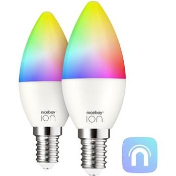 Niceboy ION SmartBulb RGB E14 set 2 ks (SC-E14-set)