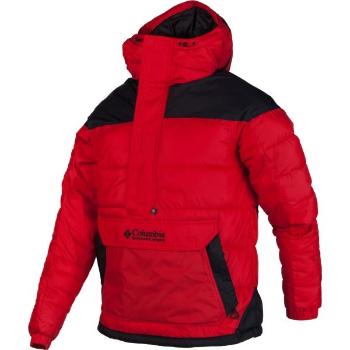 Columbia LODGE PULLOVER JACKET Pánská zimní bunda, červená, velikost S