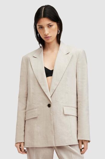 Sako AllSaints WHITNEY BLAZER béžová barva, W016QA