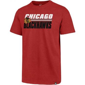 47 NHL CHICAGO BLACKHAWKS SHADOW CLUB TEE Klubové tričko, červená, velikost M
