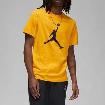 Pánské tričko Air Jordan Jumpman Tee Yellow - XL