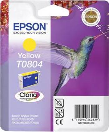 Cartridge do tiskárny Epson T0804, C13T08044011, žlutá