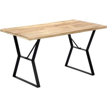 Jídelní stůl 140 × 80 × 76 cm masivní mangovníkové dřevo (247947)