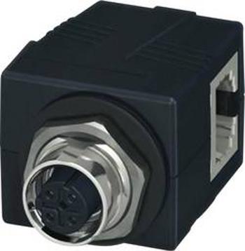 Konektor jack M12 do panelu Contact VS-BH-M12FSD-RJ45/90